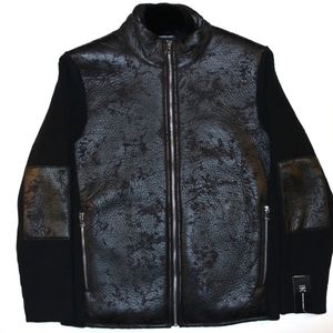 INC Men's Textured Sweater Jacket